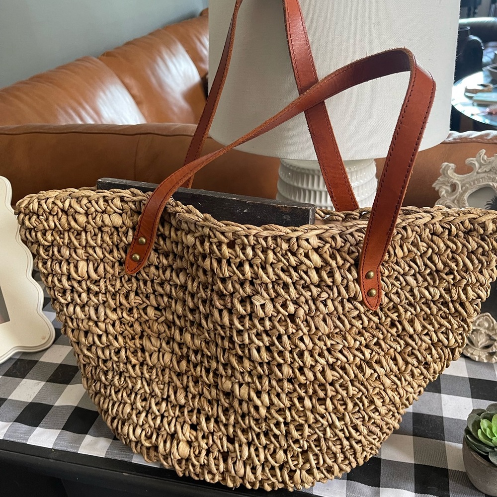 J.Jill straw bag